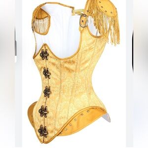 Elegant Gold Corset